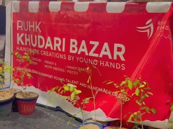 The Khudari Bazar marketplace, where families sell what they make